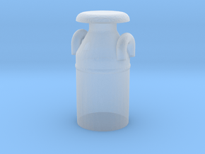 Steel Milk Churn 1/24 in Clear Ultra Fine Detail Plastic