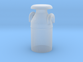 Steel Milk Churn 1/12 in Clear Ultra Fine Detail Plastic