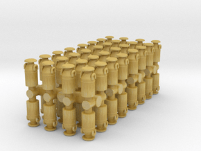 Steel Milk Churn (x64) 1/160 in Tan Fine Detail Plastic