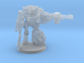 "Sarge" - Allied WWII Mechanoid Miniature in Clear Ultra Fine Detail Plastic