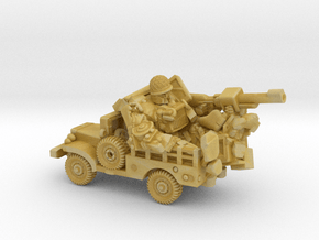 "Sarge" and "Eggsy", Vehicle Mode Miniature in Tan Fine Detail Plastic