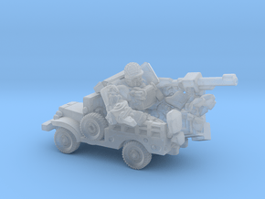 "Sarge" and "Eggsy", Vehicle Mode Miniature in Clear Ultra Fine Detail Plastic