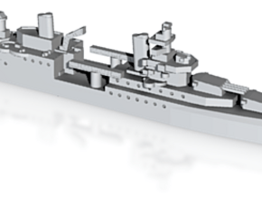 USS Indianapolis 1/2400 in Clear Ultra Fine Detail Plastic