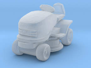 Riding Lawn Mower 1/100 in Clear Ultra Fine Detail Plastic