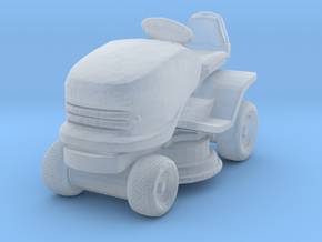 Riding Lawn Mower 1/76 in Clear Ultra Fine Detail Plastic