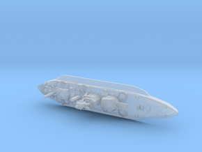 HMS Roberts 1/1800 in Clear Ultra Fine Detail Plastic