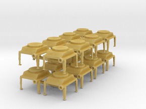 Air Cooled Exchanger (x16) 1/500 in Tan Fine Detail Plastic