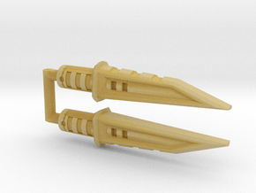 Daggers for PotP Dinobot Slash in Tan Fine Detail Plastic