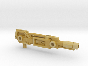 The Big Boom Combiner Cannon (5mm) in Tan Fine Detail Plastic
