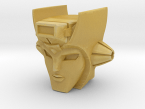 Chromia Head for Warbotron WB03-A Turbo Ejector in Tan Fine Detail Plastic