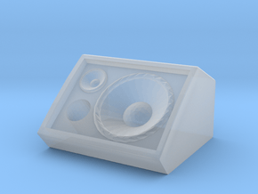 Stage Monitor Speaker 1/12 in Clear Ultra Fine Detail Plastic