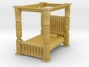 Four Poster Bed 1/35 in Tan Fine Detail Plastic