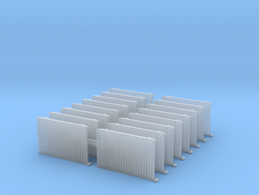Wall Radiator Heater (x16) 1/100 in Clear Ultra Fine Detail Plastic