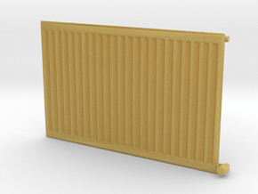 Wall Radiator Heater 1/12 in Tan Fine Detail Plastic