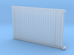 Wall Radiator Heater 1/12 in Clear Ultra Fine Detail Plastic