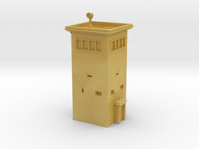 B-Turm 4x4 Watchtower 1/100 in Tan Fine Detail Plastic