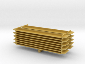 Grocery Shelf (x2) 1/160 in Tan Fine Detail Plastic