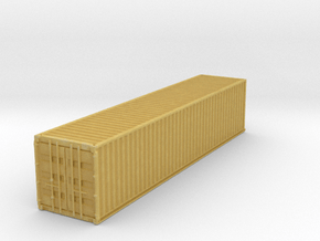 40ft Shipping Container 1/200 in Tan Fine Detail Plastic