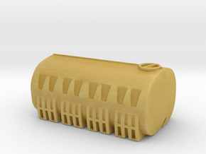 3250 Gallon Water Tank 1/64 in Tan Fine Detail Plastic