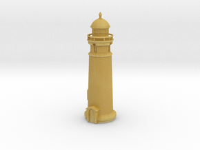 Lighthouse (round) 1/76 in Tan Fine Detail Plastic