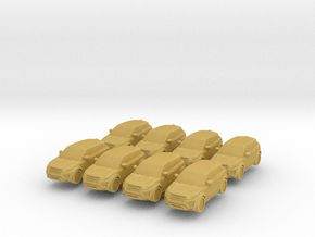 Range Rover Evoque (x8) 1/350 in Tan Fine Detail Plastic