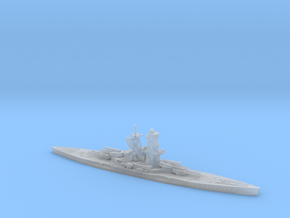 IJN Hiraga 1/2400 (Hiraga's Treaty Battleship Desi in Clear Ultra Fine Detail Plastic