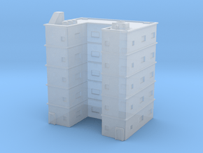 Residential Building 01 1/1000 in Clear Ultra Fine Detail Plastic