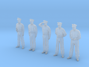 1-24 USN Officers Set1-15 in Clear Ultra Fine Detail Plastic