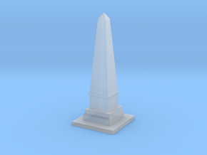 Obelisk Monument 1/48 in Clear Ultra Fine Detail Plastic