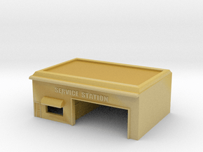 Car Service Station 1/160 in Tan Fine Detail Plastic