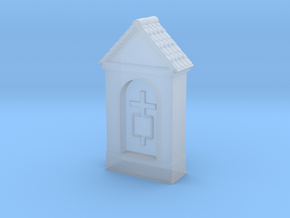 Small Chapel 1/87 in Clear Ultra Fine Detail Plastic