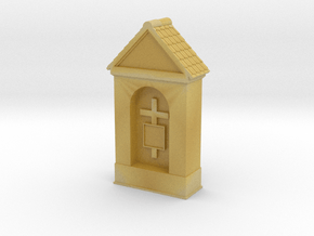 Small Chapel 1/43 in Tan Fine Detail Plastic