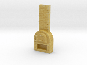 Brick Oven 1/56 in Tan Fine Detail Plastic