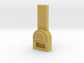 Brick Oven 1/43 in Tan Fine Detail Plastic