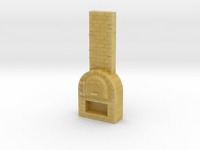 Brick Oven 1/35 in Tan Fine Detail Plastic
