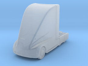 Tesla Semi Truck 1/144 in Clear Ultra Fine Detail Plastic