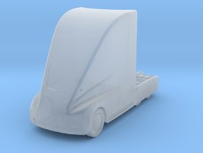 Tesla Semi Truck 1/200 in Clear Ultra Fine Detail Plastic
