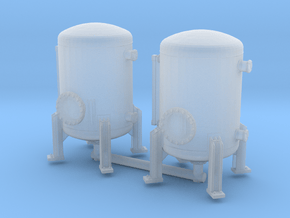Autoclave Pressure Tank (x2) 1/200 in Clear Ultra Fine Detail Plastic