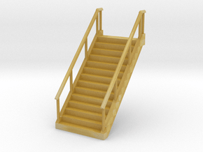 Stairs (wide) 1/35 in Tan Fine Detail Plastic