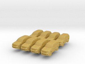 Jeep Grand Cherokee (x8) 1/500 in Tan Fine Detail Plastic