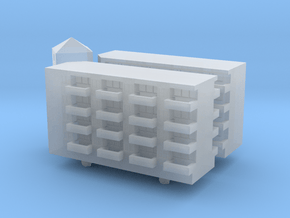 Residential Complex 1/500 in Clear Ultra Fine Detail Plastic