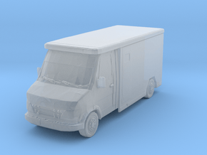 Mercedes Armored Truck 1/72 in Clear Ultra Fine Detail Plastic