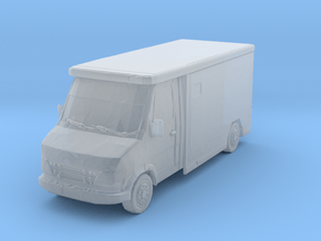 Mercedes Armored Truck 1/56 in Clear Ultra Fine Detail Plastic
