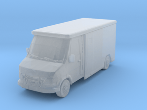 Mercedes Armored Truck 1/120 in Clear Ultra Fine Detail Plastic