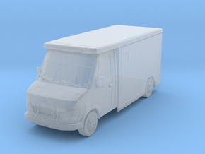 Mercedes Armored Truck 1/220 in Clear Ultra Fine Detail Plastic