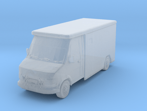 Mercedes Armored Truck 1/285 in Clear Ultra Fine Detail Plastic