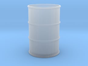 Oil Barrel (open) 1/35 in Clear Ultra Fine Detail Plastic