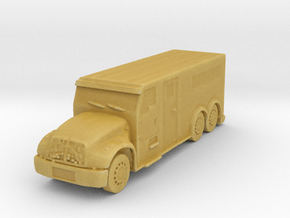 International Armored Truck 6x6 1/285 in Tan Fine Detail Plastic