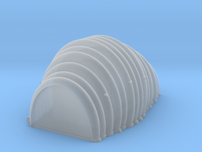 Jet Engine Tent (small) 1/100 in Clear Ultra Fine Detail Plastic