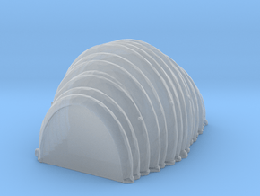 Jet Engine Tent (large) 1/200 in Clear Ultra Fine Detail Plastic